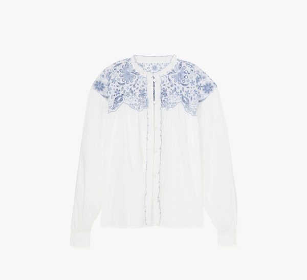 Floral Embroidered Blouse