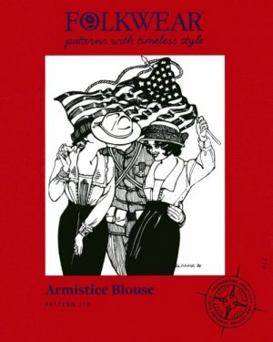 Folkwear Patterns Paper Sewing Pattern Armistice Blouse