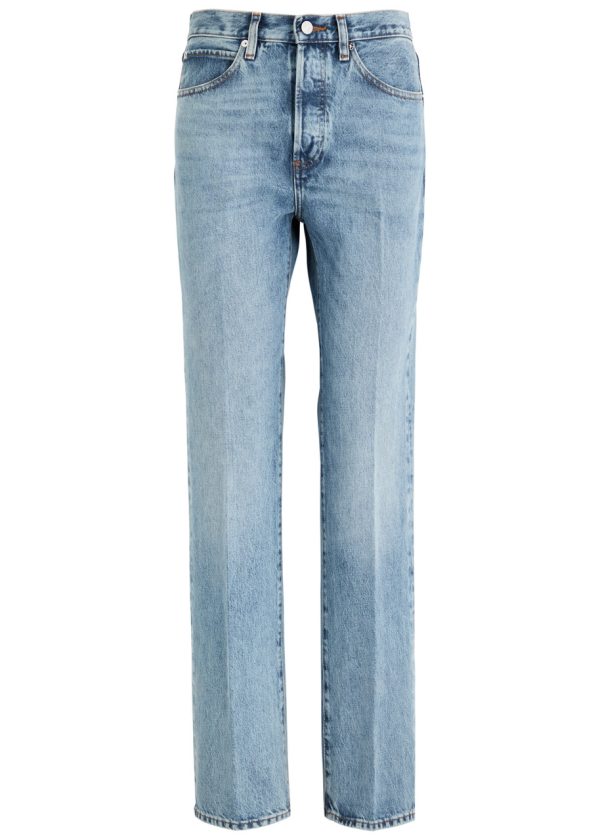 Frame The Vertical Straight-leg Jeans - Blue - 30 (W30 / UK12 / M)
