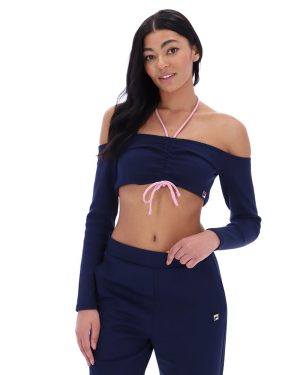 Frankie Long Sleeve Crop Top