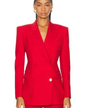Gabriela Hearst Gavin Blazer in Scarlet Red - Red. Size 42 (also in ).