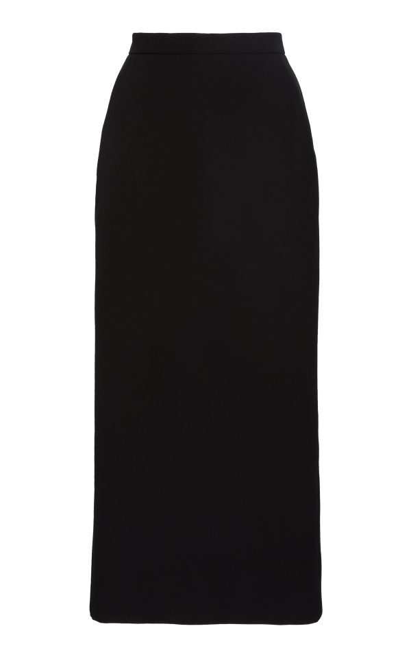 Givenchy - Mid-Rise Cady Pencil Skirt - Black - FR 36 - Moda Operandi