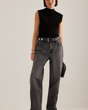Good American Good '90s Two Tone Relaxed Jeans