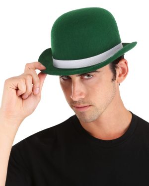 Green Derby Fancy Dress Costume Hat for Adults | Fancy Dress Costume Accessories