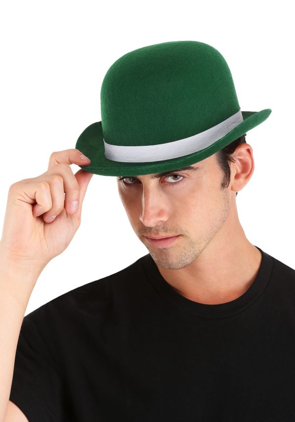 Green Derby Fancy Dress Costume Hat for Adults | Fancy Dress Costume Accessories