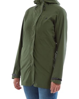 Grid Parka Womens Waterproof Cycling Jacket -
