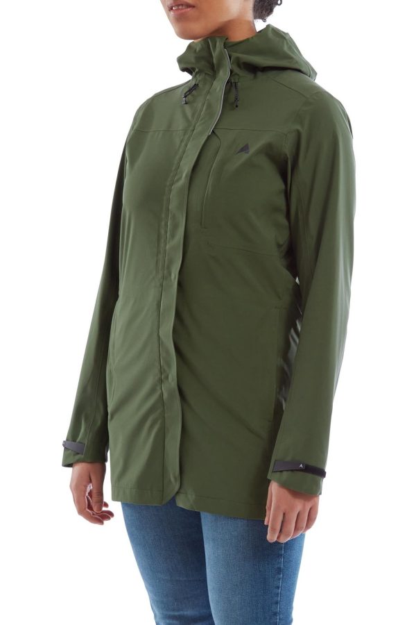 Grid Parka Womens Waterproof Cycling Jacket -