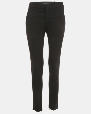 Gucci Black Crepe Tailored Trousers S