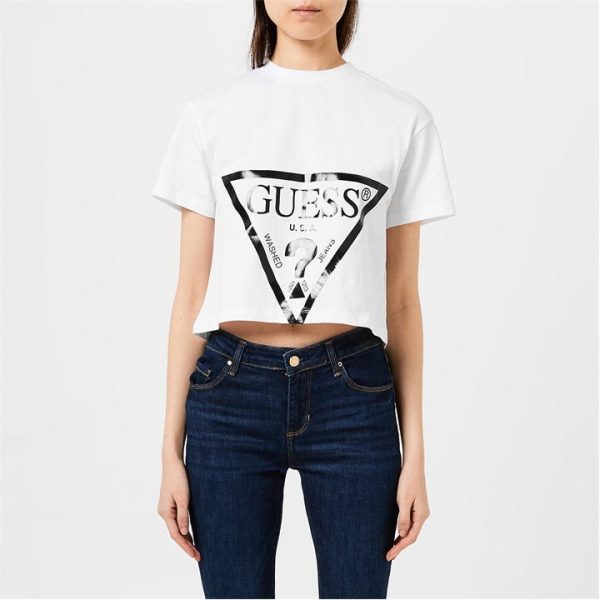 Guess High Rise Skinny Jeans - Blue