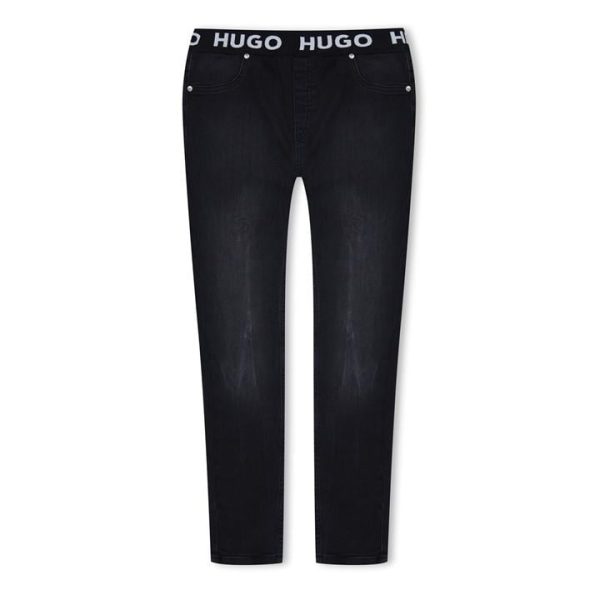 HUGO Denim Leggings - Black