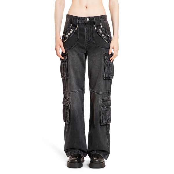 Harness Strap Cargo Trousers