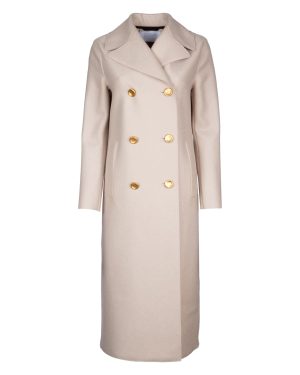 Harris Wharf London Women Military Coat