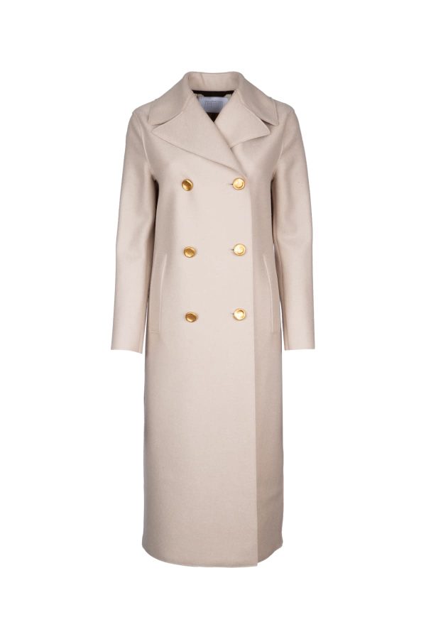 Harris Wharf London Women Military Coat