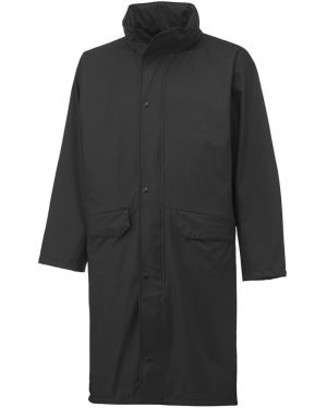 Helly Hansen 70186 Voss Rain Coat Long, black, 34-070186-990-L