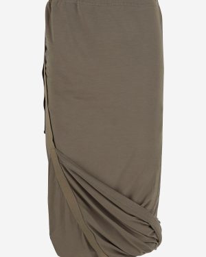 Helmut Lang Asymmetrical Jersey Skirt