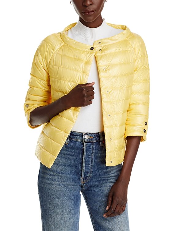 Herno Cropped Down Puffer Jacket