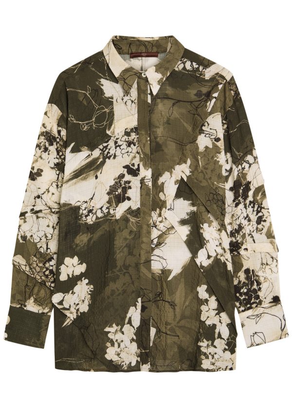High Warrent Printed Seersucker Blouse - Multicoloured - 44 (UK12 / M)