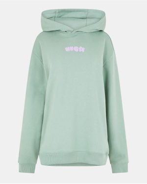 Hugo Oversized Hoodie B 1 10266264 Hoody Womens - Green