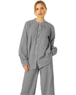 Ilse Jacobsen Patterned Shirt - Black