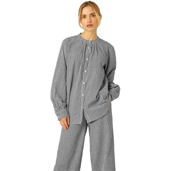 Ilse Jacobsen Patterned Shirt - Black