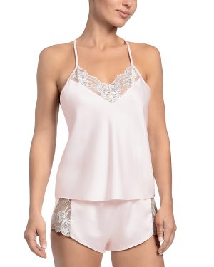 In Bloom by Jonquil Stretch Matte Satin Camisole & Shorts Set