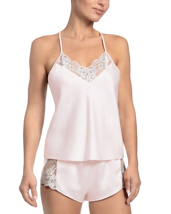 In Bloom by Jonquil Stretch Matte Satin Camisole & Shorts Set