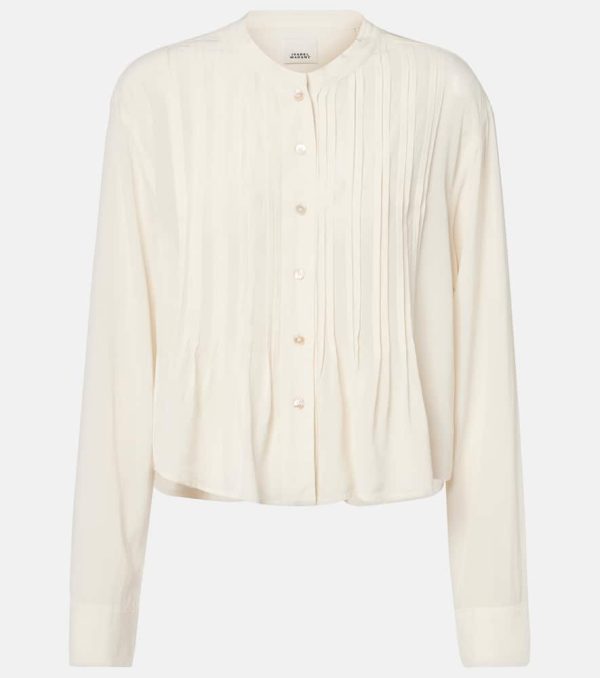 Isabel Marant Adzara pleated blouse