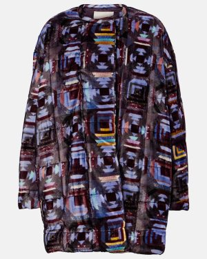 Isabel Marant Doriane printed puffer coat