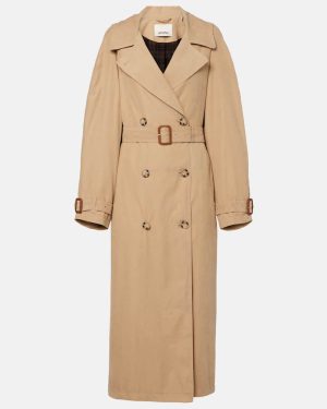 Isabel Marant Elea belted double-breasted coat