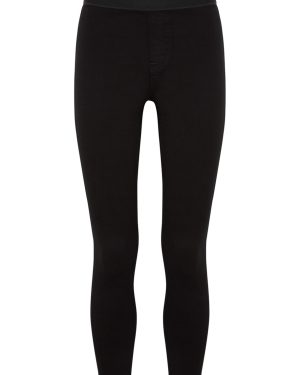 J Brand Dellah Black Stretch-denim Leggings - W28