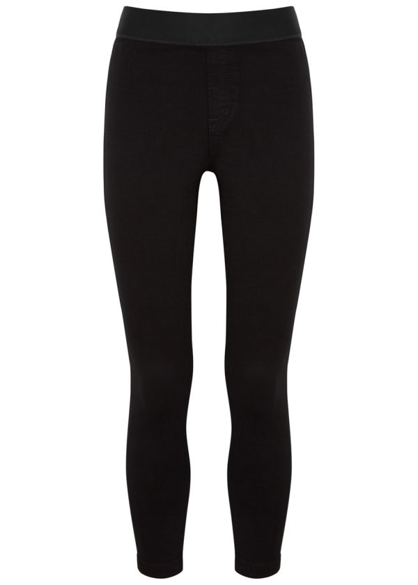 J Brand Dellah Black Stretch-denim Leggings - W28