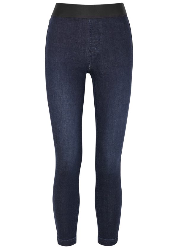 J Brand Dellah Indigo Stretch-denim Leggings - W25