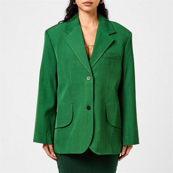 JACQUEMUS La Titolo Blazer Jacket - Green