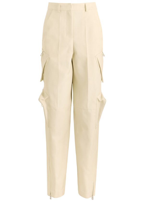 Jacquemus Le Cargo Atelier Canvas Cargo Trousers - Beige - 38 (UK10 / S)