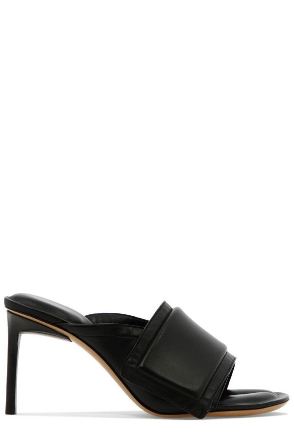 Jacquemus Les Mules Aqua Scuba Slide Stilettos