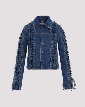 Jean Paul Gaultier Corset Denim Jacket