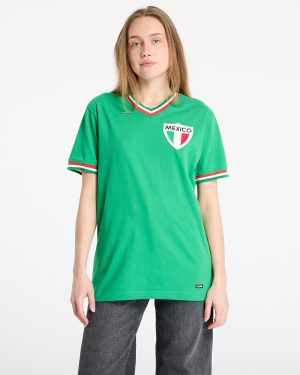 Jersey COPA Mexico Pelé 1980's Retro Football Shirt UNISEX Green M