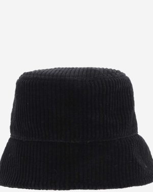 Jil Sander Cotton Velvet Bucket Hat