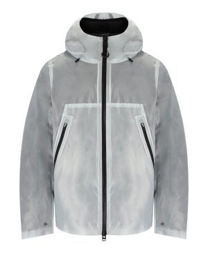 KRAKATAU BICEP LINER WHITE HOODED JACKET
