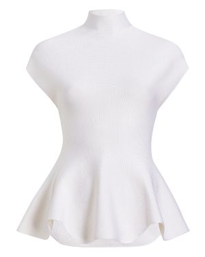 Khaite - Andra Knit Top - Neutral - XS - Moda Operandi