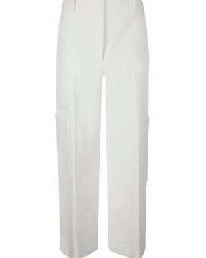Khaite Caiton High-waisted Tailored Trousers