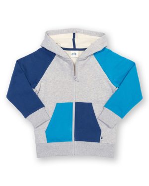 Kite Colour Block Hoody - Blue