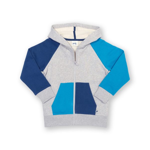 Kite Colour Block Hoody - Blue