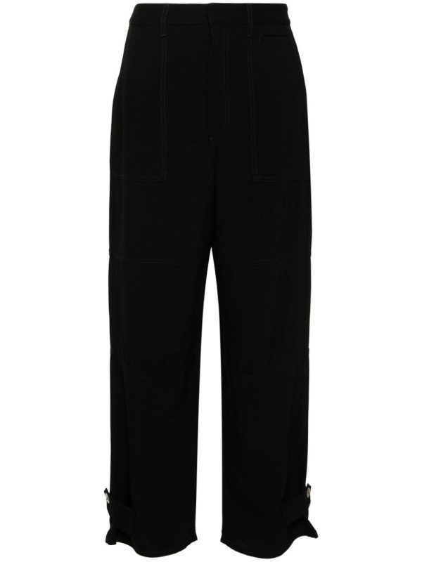 LOEWE PAULA'S IBIZA Linen Blend Cargo Trousers