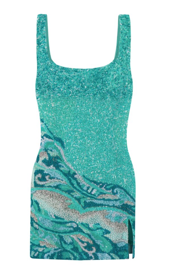 La Fuori - Sea Mini Dress - Blue - XS - Only At Moda Operandi