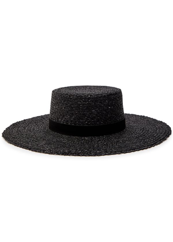 Lack OF Color Mira Straw hat - Black - 57 (57cm / M)