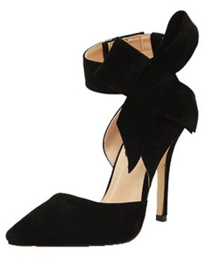 Ladies Sandals Heels Fashion Side Bow Design Pointed Toe Stilettos For Women
