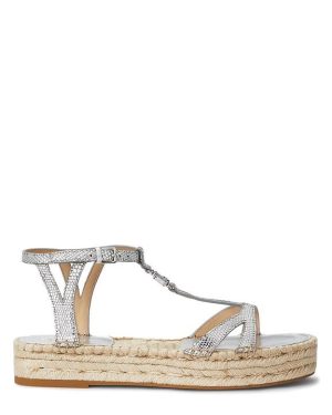 Lauren by Ralph Lauren Peyton Espadrilles - Silver