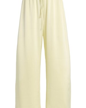 Leset - Barb Cropped Drawstring Pants - Yellow - S - Moda Operandi