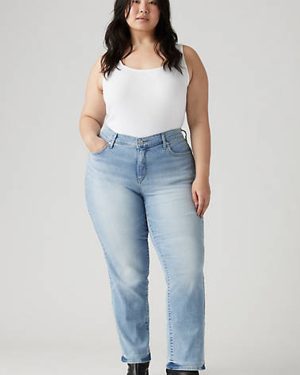 Levi's 314 Shaping Straight Jeans (Plus Size) - Women's - 14M - Blue